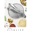 Manual tortilla press