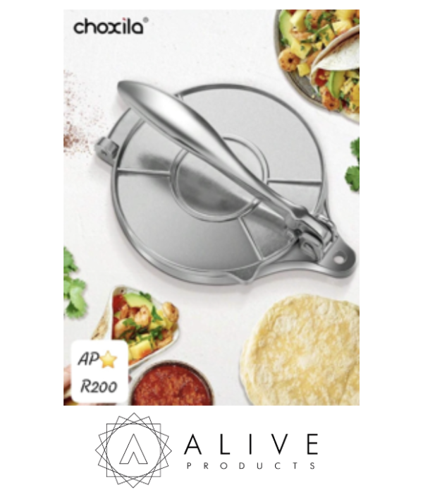 Manual tortilla press
