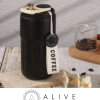 Stainless steel vacuum coffee mug