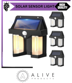 Untitled design (81) Solar Sensor Wall Light